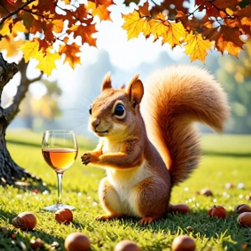 Nutty Acorn Mead image